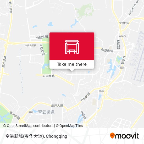 空港新城(春华大道) map