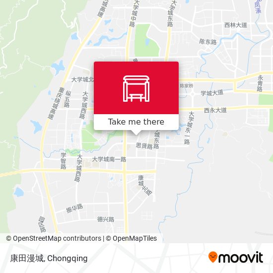 康田漫城 map