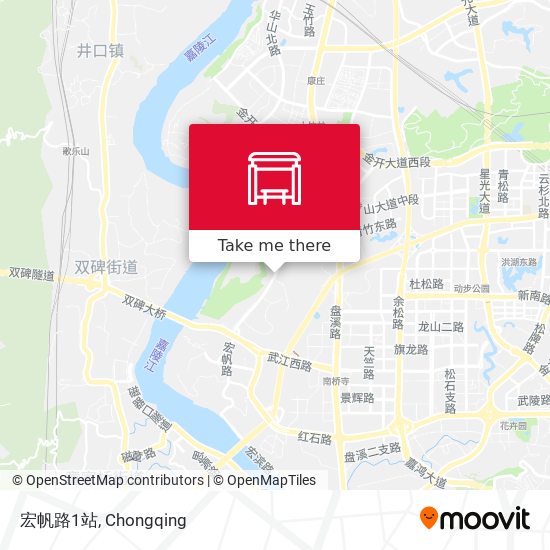 宏帆路1站 map