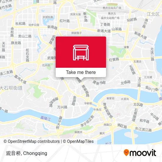 观音桥 map