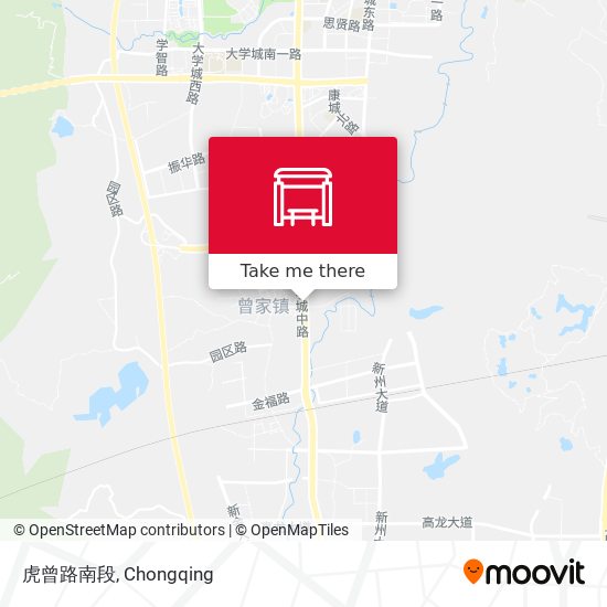 虎曾路南段 map