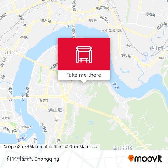 和平村新湾 map