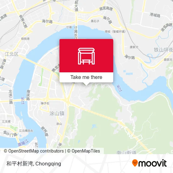和平村新湾 map