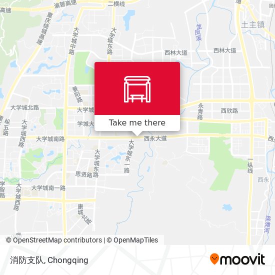 消防支队 map