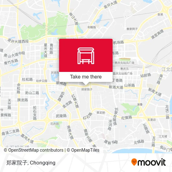 郑家院子 map