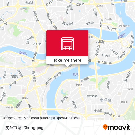 皮革市场 map