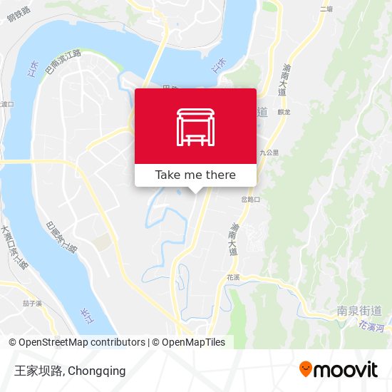 王家坝路 map