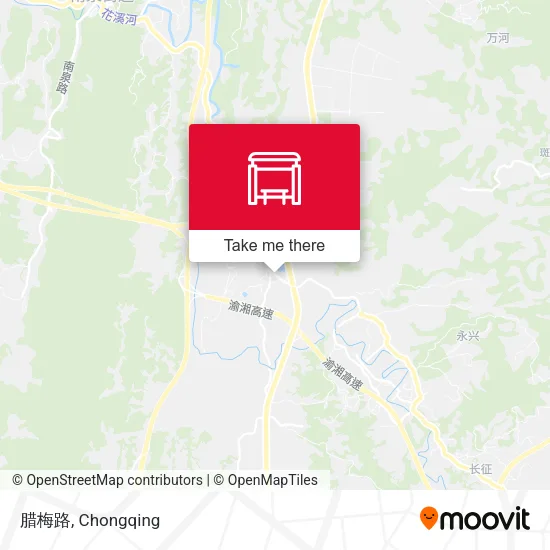 腊梅路 map