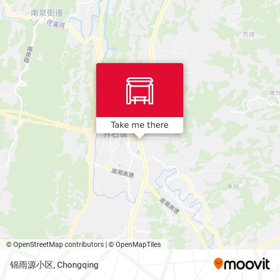 锦雨源小区 map