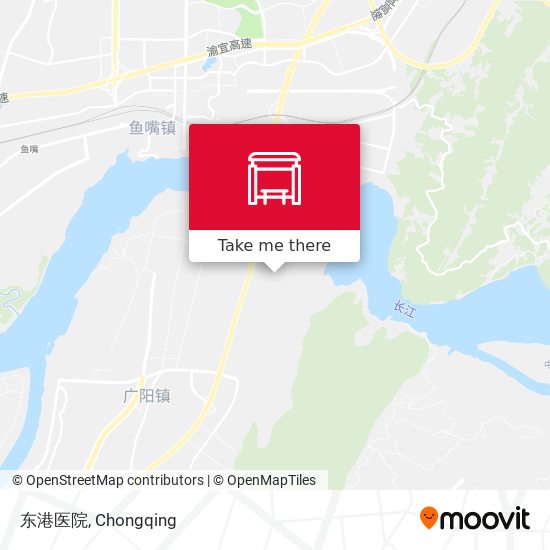 东港医院 map