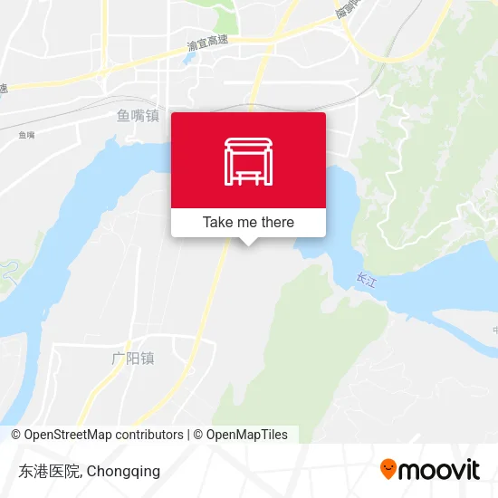 东港医院 map