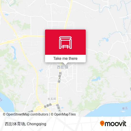 西彭体育场 map