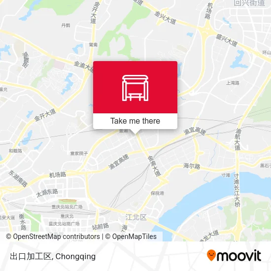 出口加工区 map