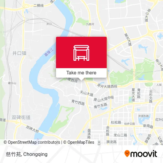 慈竹苑 map