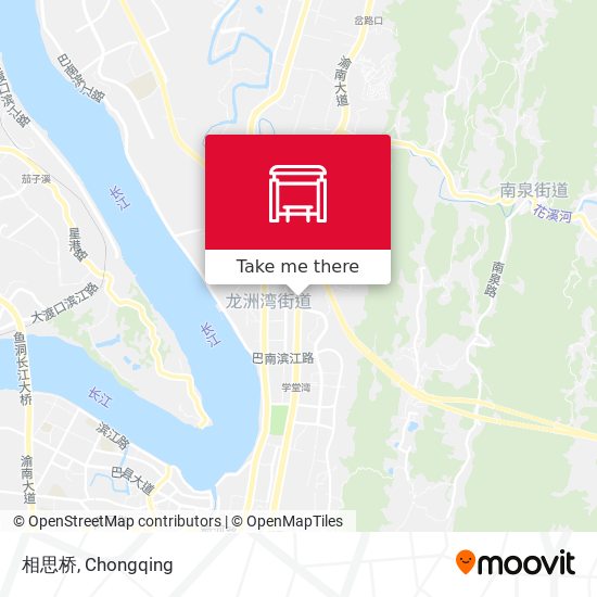 相思桥 map
