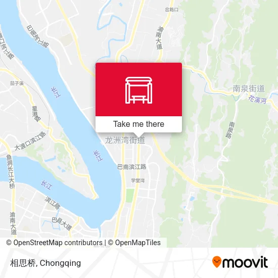 相思桥 map