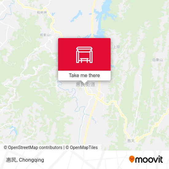 惠民 map