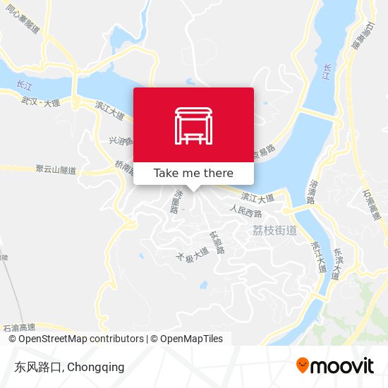 东风路口 map