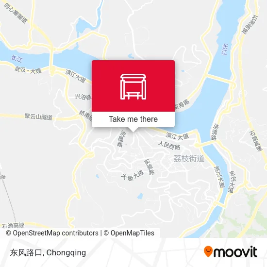 东风路口 map