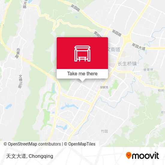 天文大道 map