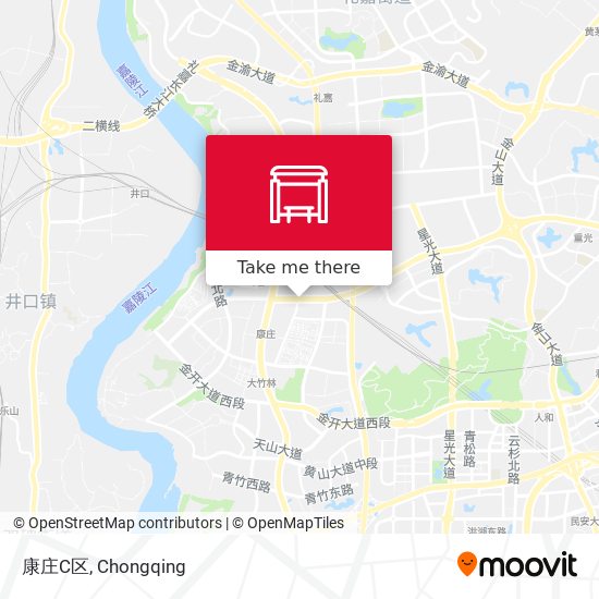 康庄C区 map
