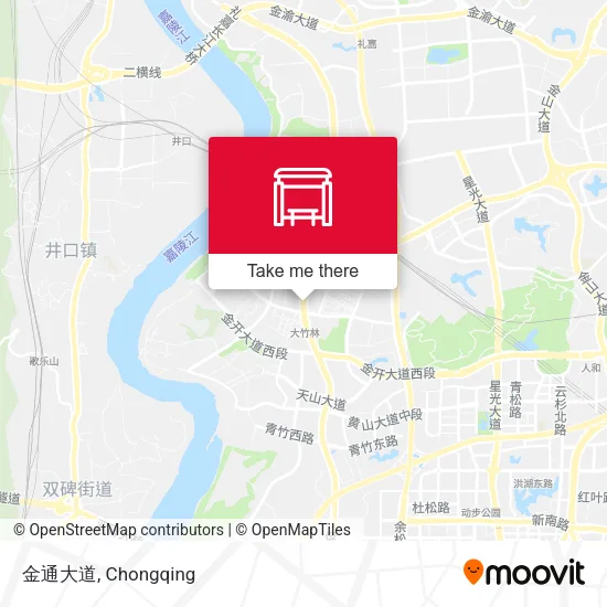 金通大道 map