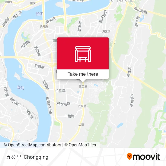 五公里 map