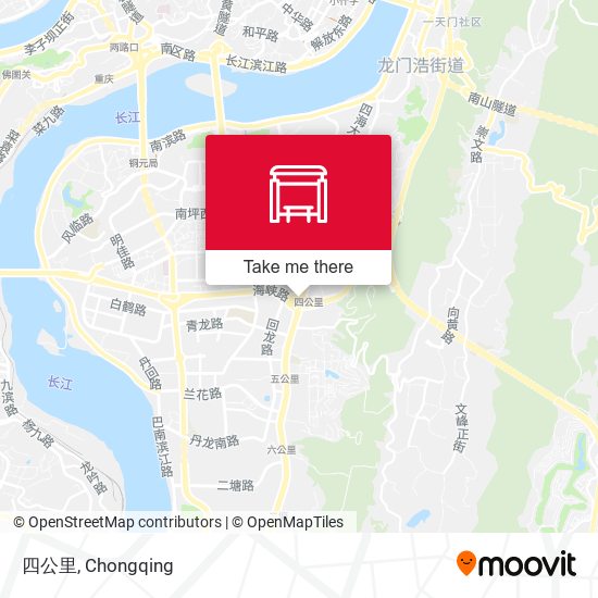 四公里 map