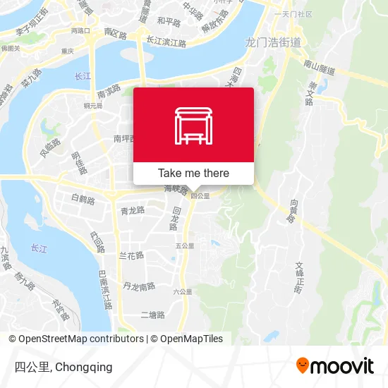 四公里 map