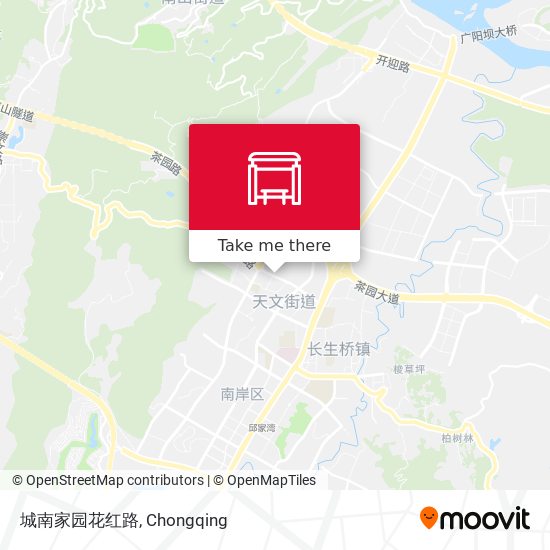城南家园花红路 map