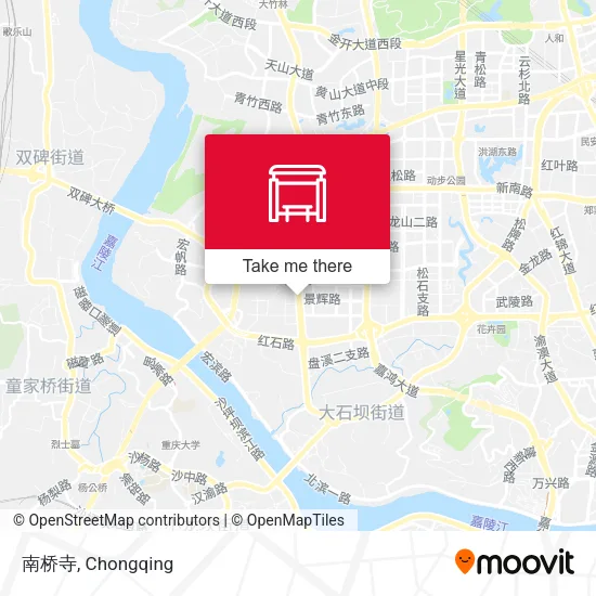 南桥寺 map