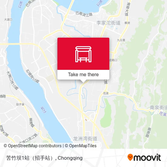 苦竹坝1站（招手站） map