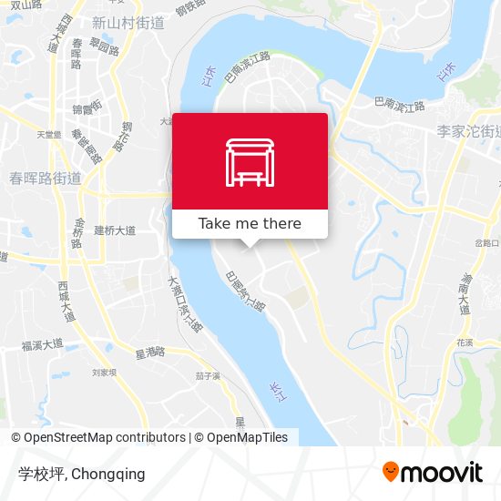 学校坪 map