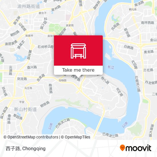 西子路 map