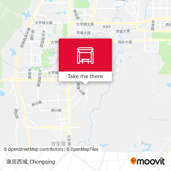 康居西城 map
