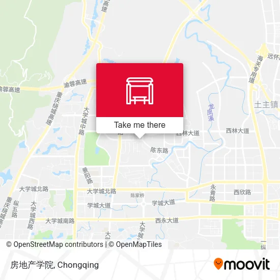房地产学院 map