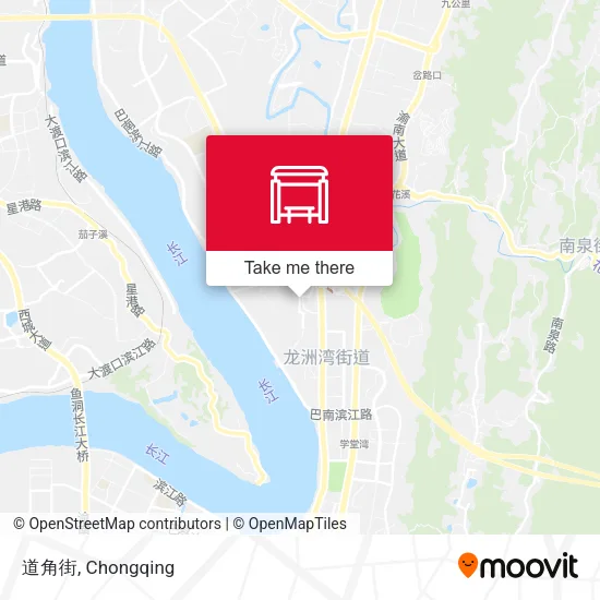 道角街 map