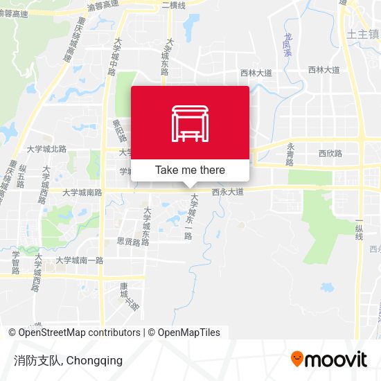 消防支队 map