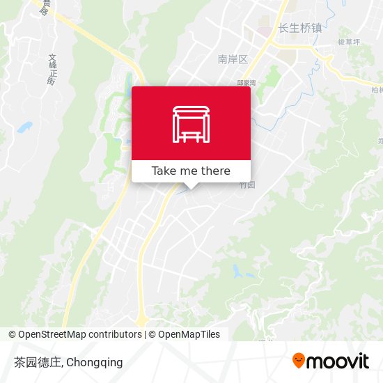 茶园德庄 map