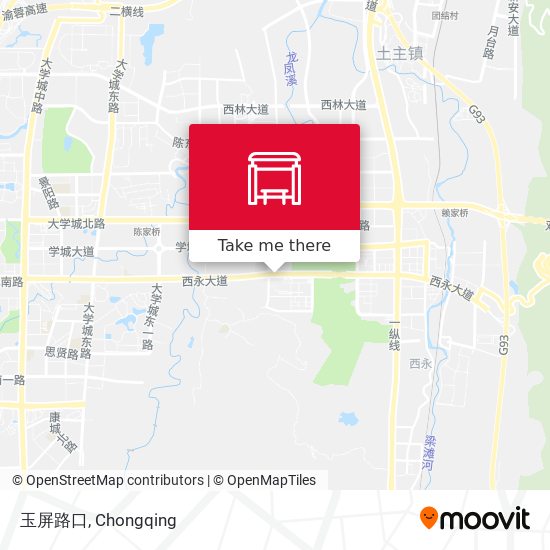 玉屏路口 map