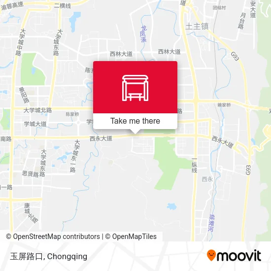 玉屏路口 map