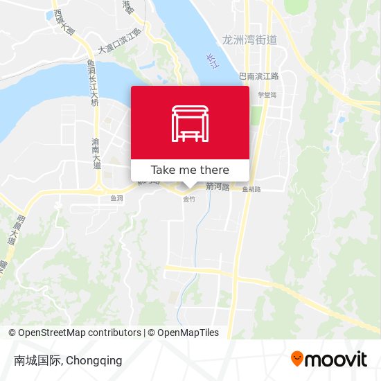 南城国际 map
