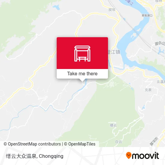 缙云大众温泉 map