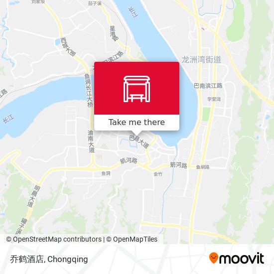 乔鹤酒店 map