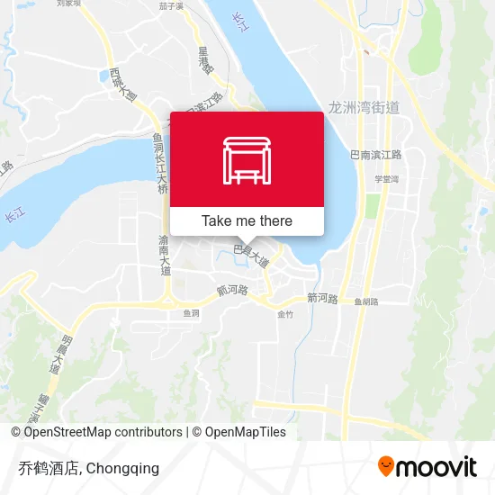 乔鹤酒店 map