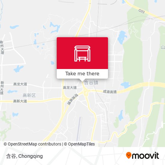 含谷 map