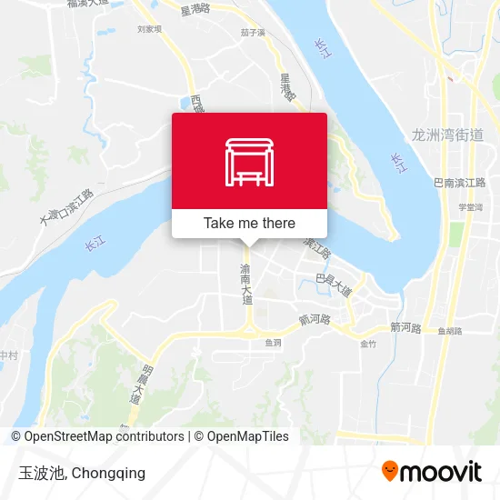 玉波池 map