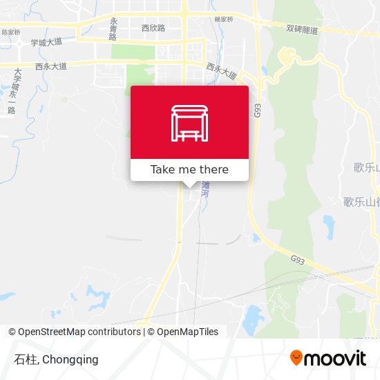石柱 map