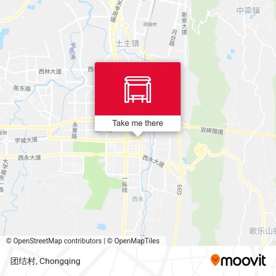 团结村 map