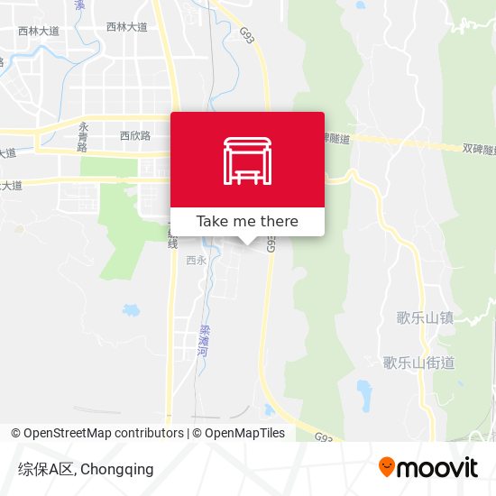 综保A区 map